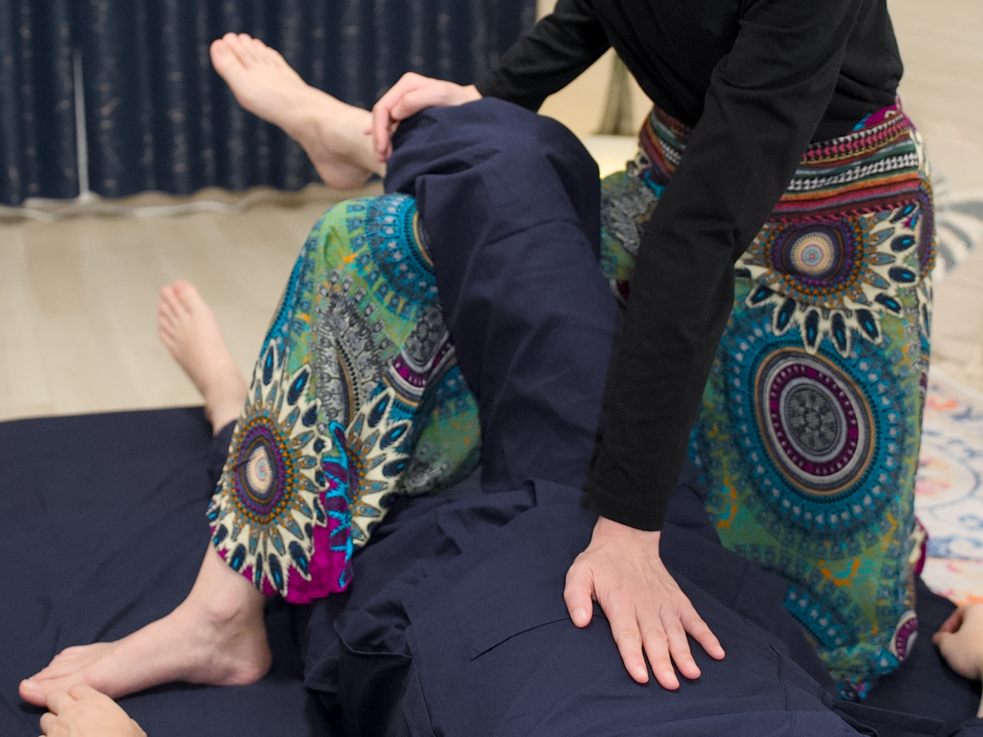 ドライチネイザンの施術イメージ